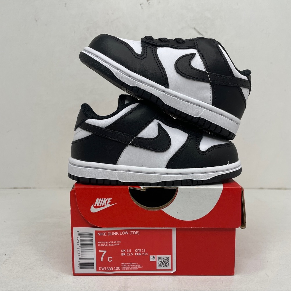 Nike Dunk Low TD “Panda/Black White” 2023 - Picture 1 of 4